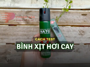 bình xịt hơi cay