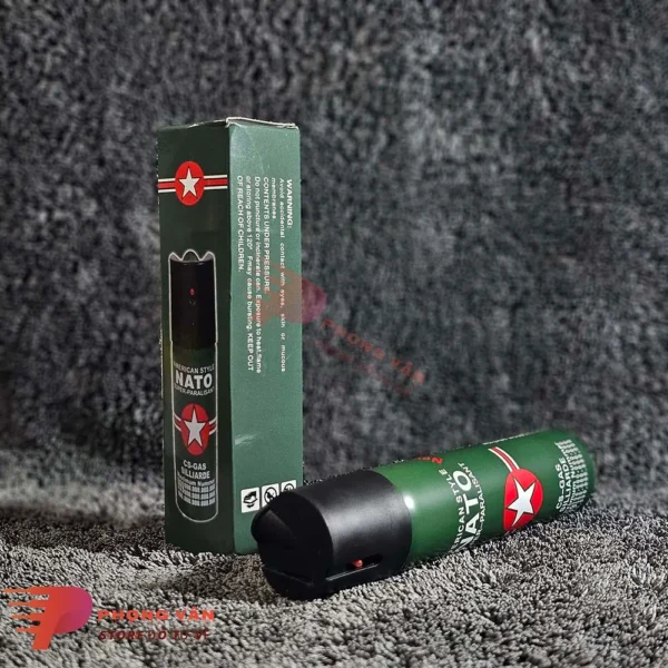 Bình xịt hơi cay NATO 110ml - Hình ảnh 4