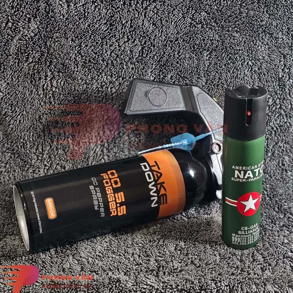 Bình xịt hơi cay Take Down 470ml - Hình ảnh 4