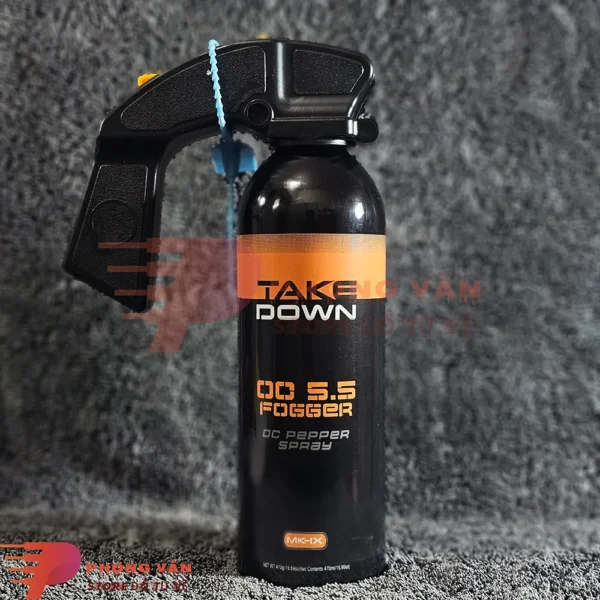 Bình xịt hơi cay Take Down 470ml