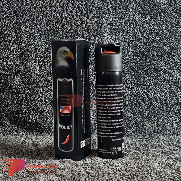 Bình xịt hơi cay Police 110ml - Hình ảnh 5