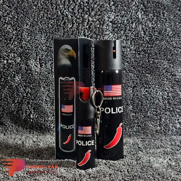 Bình xịt hơi cay Police 110ml - Hình ảnh 2