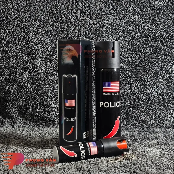 Bình xịt hơi cay Police 110ml - Hình ảnh 3